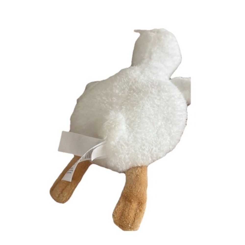 Carter's White Baby Duck Goose Lovey Plush Security Blanket Stuffed Animal NWT - Picture 3 of 6